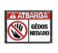 Ženkliukas Atsarga gėdos nedaro Ženkliukas Atsarga gėdos nedaro
